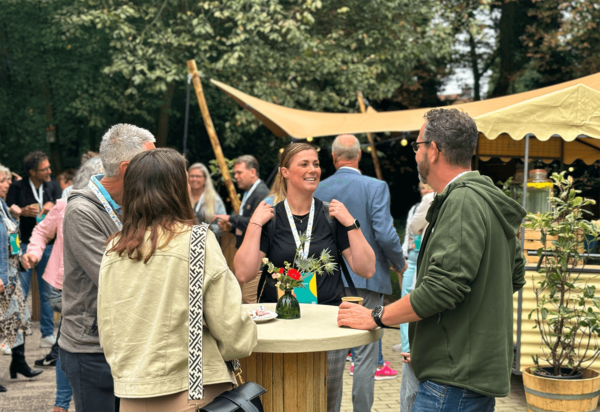 Netwerken tijdens Netwerkdag Verkiezingen