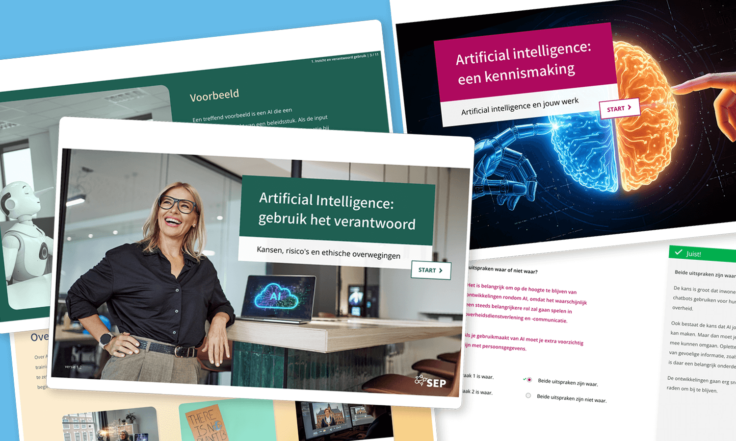 Overzicht AI modules